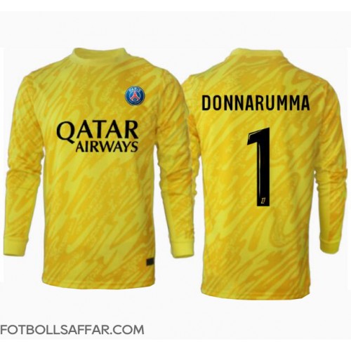 Paris Saint-Germain Gianluigi Donnarumma #1 Målvakt Tredjeställ 2024-25 Långärmad